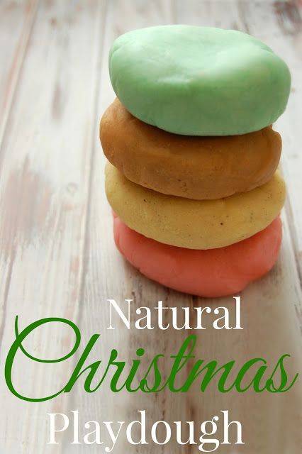 Winter Playdough, Classroom Christmas Gifts, Christmas Playdough, Make Your Own Playdough, Natural Playdough, Christmas Preschool, Crunchy Moms, Artificial Dyes, Mama Natural