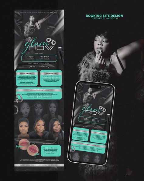 Acuity Site Design 😍 • • • • #makeupartist #tulsamua #mua #brandingdesign #flyerdesign #bookingsitedesign #acuityscheduling #graphicsdesign #femaleentrepreneur #beautybrands #findmydesign #makeupbrand #beauty #femalegraphicdesigner Marketing Specialist, Brand Stylist, Booking Sites, Shopify Website, Website Banner, Website Designs, Makeup Brands, Site Design, Web Banner