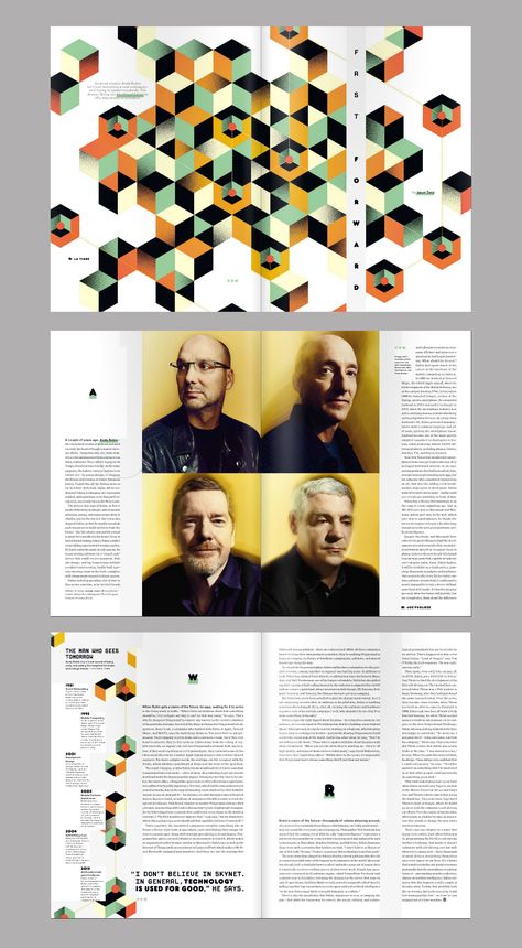 Wired Magazine Layout Design, Wired Magazine Layout, Editorial Design Magazine, Magazine Inspiration, Wired Magazine, Magazine Layout Design, Magazine Illustration, Magazine Editorial, Article Design