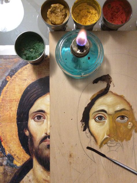 Iconography Art, Christian Drawings, Writing Icon, Paint Icon, Orthodox Christian Icons, Christian Artwork, Byzantine Art, Christian Symbols, Beauty Art Drawings