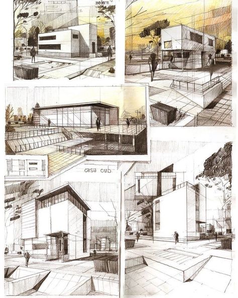 Sketch & Architecture ✍ on Instagram: “Via @model__vision . . #sketch__vision #archsketch #archi #archistudent  #sketchaday #arch_more #perspective  #archi_students #sketch…” Interior Design Portfolio Examples, Landscape Architecture Presentation, Concept Board Architecture, Board Presentation, House Contemporary, Architecture Portfolio Layout, Presentation Board Design, Presentation Boards, Architectural Presentation