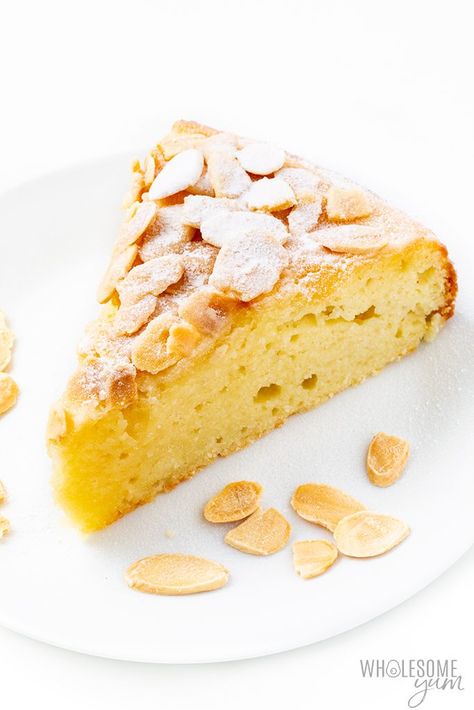 French Almond Cake Web Story | Wholesome Yum | Natural, gluten-free, low carb recipes Toasted Almond Cake Recipe, Almond Flour Cake Recipes, French Almond Cake Recipe, Flour Cake Recipes, French Almond Cake, Almond Flour Cake, Almond Desserts, French Almond, Almond Flour Cakes