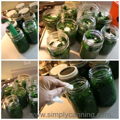 Canning Spinach, Canning Greens, Canning Veggies, Canning Beets, College Recipes, Simple Foods, Pressure Canning Recipes, Food Preserving, Preserving Foods