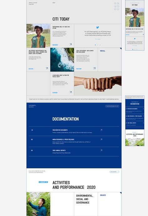 Citi Global Bank website redesign on Behance Cereals Packaging Design, Bank Website, Citi Bank, Agency Website, Web Ui Design, Webpage Design, Website Redesign, Web Layout Design, Web Layout