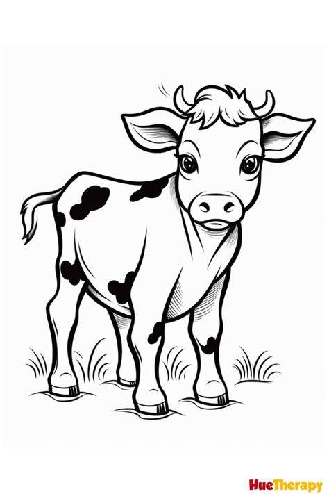 12 Free Printable Cow Coloring Pages for Kids Cow Colouring Pages, Cow Print Drawing, Cow Sketch Drawings, Cute Cow Sketch, Cow Drawing Cute, Farm Animal Drawings, Free Printable Coloring Pages For Kids, Farm Animals Drawing, Cows Drawing