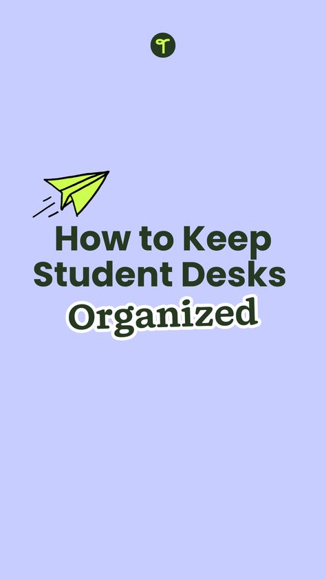 Keeping your own desk organized is one thing, but what about those student desks? Here are some organization tips that may help! Student Desk Organization, Teacher Organisation, Desk Organizing, Teacher Desk Organization, Organizing Tools, Behavior Management Strategies, Classroom Management Tips, Teacher Conferences, Parent Teacher Conferences