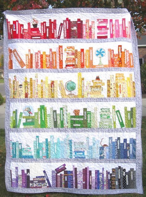 Crumb Quilt, Patchwork Inspiration, I Spy Quilt, Picnic Quilt, Rainbow Quilt, Reading Rainbow, Love Books, How To Finish A Quilt, Diy Quilt