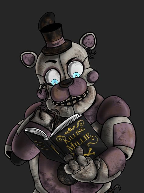 Millie Fnaf, Count The Ways Fnaf, Fnaf Fanart Funtime Freddy, Ft Freddy Fanart, Fazbear Frights Fanart, Count The Ways Funtime Freddy, Fnaf Molten Freddy Fanart, Funtime Freddy Redesign, Ctw Funtime Freddy