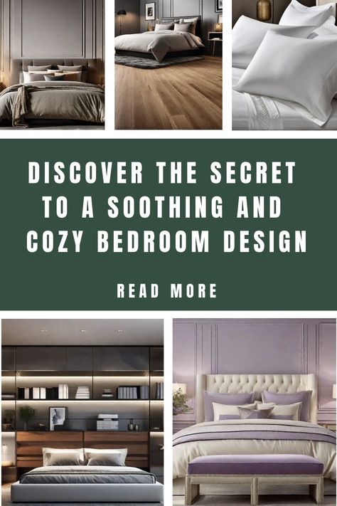 [object Object] Master Bedrooms Cozy, Bedrooms Cozy, Elegant Bedroom Design, Cozy Bedroom Design, Plush Bedding, Relaxing Reading, Calming Bedroom, Bedroom Oasis, Elegant Bedroom