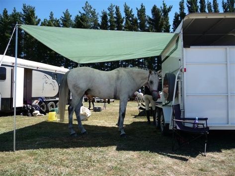 Horse Trailer Organization, Horse Camping, Horse Trailer Living Quarters, Trailer Organization, Stock Trailer, House Cleaners, Home Organizers, Horse Shelter, Closet Hacks