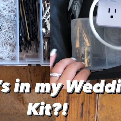 ᴀʟᴇxᴀɴᴅʀᴀ ᴡɪʟꜱᴏɴ📍ʀʜᴏᴅᴇ ɪsʟᴀɴᴅ on Instagram: "My wedding kit!! Yes, I’m guilty of overpacking but I never know what I’ll need, @saloncentric has all the necessities! Comment below with any questions ⬇️ . . . #saloncentricpartner #bridalhairstylist #weddinghairstylist #bridalhair #updo" Wedding Hair Stylist Kit, Stylist Kit, Wedding Kit, Hair Kit, Wedding Stylist, Wedding Updo, Travel Kits, My Wedding, Hair Styling