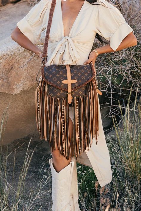 21st Nashville, Stagecoach Outfit Ideas, Vintage Lv Bag, Stagecoach Outfit, Red Silk Top, Vintage Designer Bags, Festival Chic, Metallic Boots, Knee Length Boots