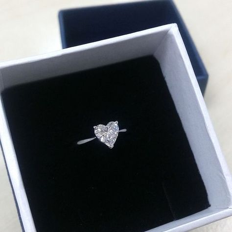 Solitaire Heart Shape Diamond Ring ‪#‎iadjewellery‬ #wedding #celebration: Heart Shape Diamond Ring, Cute Promise Rings, Heart Shaped Diamond Ring, Heart Shaped Diamond, Unique Diamonds, Wedding Celebration, Rose Gold Engagement Ring, Gold Engagement Rings, Engagement Ring Settings