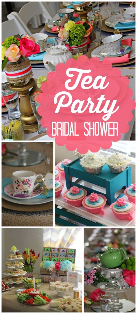 Love the flowers at this bridal shower tea party! See more party ideas at CatchMyParty.com! High Tea Shower Ideas, Tea Cup Bridal Shower Decor, Greenhouse Tea Party, Bridal Shower Tea Party Theme Decorations, High Tea Bridal Shower Ideas Decorations, Tea Party Bridal Shower Backdrop, Tea Party Themed Bridal Shower Ideas, Bridal Tea Party Decorations, Yea Party Bridal Shower Ideas