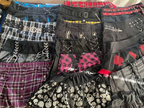 Tripp Nyc Aesthetic, Manifest List, Tripp Nyc Skirt, Lip Service Clothing, Alternative Lifestyle, Nyc Aesthetic, Tripp Nyc, Mall Goth, Plaid Skirts