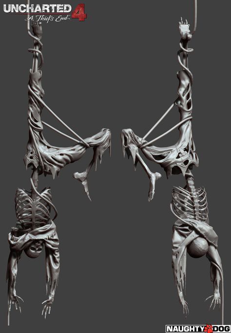 corey-johnson-hanging-skeleton-b Hanging Skeleton, Castle Tattoo, Skeleton Drawings, Fantasy Props, Marvel Comics Wallpaper, Uncharted, Skull Decor, Motion Design Animation, Alien Concept Art