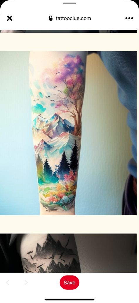 Mens Watercolor Tattoo, Geometric Watercolor Tattoo, Small Watercolor Tattoo, Funky Hair, Ship Tattoo, Sleeve Ideas, Tattoo Cover, Sleeves Ideas, Funky Hairstyles