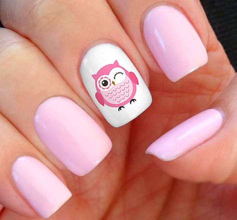 Owl Nails, Nail Art Halloween, Unghie Nail Art, Best Nail Art Designs, Web Images, Spring Nail Art, Pink Nail, Cute Nail Art, Halloween Nail Art