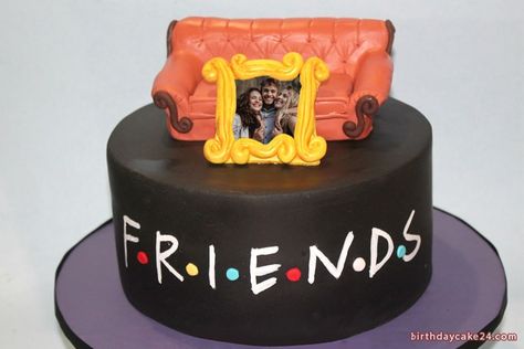 Birthday Cake For Best Friends With Photo Edit Cake For Male Friend, Cake Tv Show, Best Friend Birthday Cake, Friends Birthday Cake, Male Friends, Birthday Friends, Birthday Cake With Photo, Friends Cake, Funny Birthday Cakes