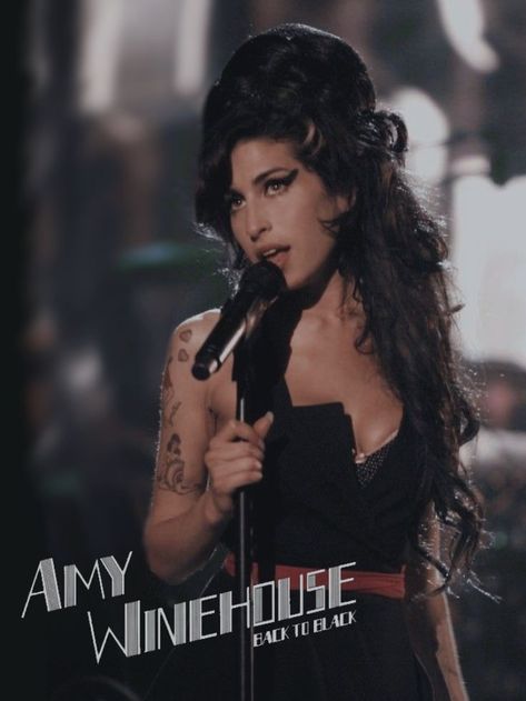 Back To Black Amy Winehouse, Amy Winehouse Poster, Amy Winehouse, Back To Black, A Woman, Music, Hair, Black