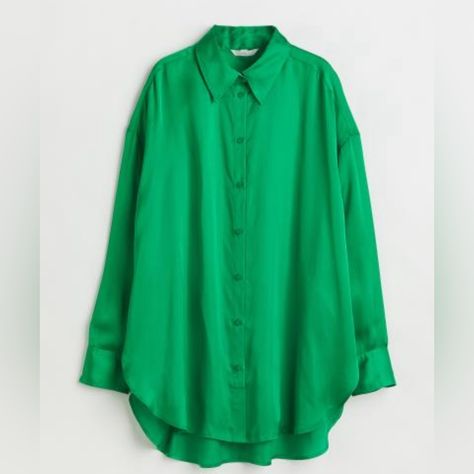 Green long sleeve shirt