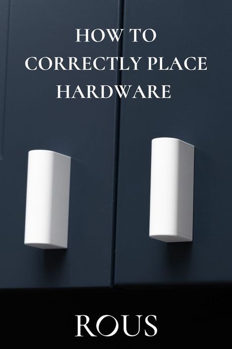 Worried that your not going to place your cabinet hardware in the correct spot? We got you. Choosing the right hardware and installation in your space doesn't have to be overwhelming. Check out our blog post to become an expert! Cabinet Hardware Placement Guide, Cabinet Hardware Placement, Unique Hardware, Unique Products Design, Colorful Aesthetic, Design Your Kitchen, Cabinet Hardware, Art Deco Fashion, Different Types