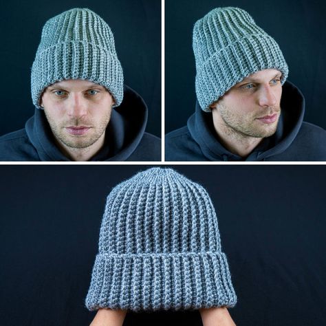 ¡Tutorial para principiantes! - Un gorro unisex de crochet | ¡Tutorial para principiantes! - Un gorro unisex de crochet | By Miarti - Crochet y Tejidos Crochet Mens Hat, Crochet Men, Crochet Sun Hat, Simple Crochet, Crocheted Item, Crochet Tutorial, Xmas Gifts, Knitting Projects, Ponchos