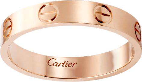 Cartier Love Wedding Band, Cartier Love Ring, Bracelet Rose Gold, Rose Gold Wedding Bands, Cartier Jewelry, Cartier Love, Love Wedding, Gold Wedding Band, Love Ring