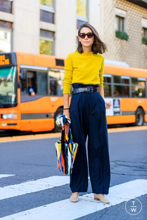 Style Désinvolte Chic, The Aurora, Street Style Chic, Half Double Crochet, Looks Style, Mode Inspiration, Work Fashion, Colorful Fashion, Double Crochet