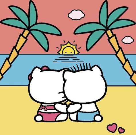 Hello Kitty Bf, Beach With Palm Trees, Fun Games, Group Chat, Palm Trees, The Beach, Hello Kitty, Trees, Kitty