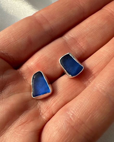 Cobalt Blue stud earrings 💙 Blue Stud Earrings, Cobalt Blue, Cobalt, Stud Earrings, Silver, On Instagram, Blue, Quick Saves, Instagram