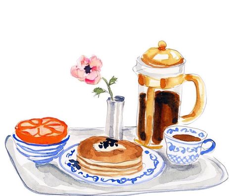 Inslee Fariss, Mickey Mouse Illustration, Waiting For Baby, Coffee Painting, Coffee Illustration, Buttermilk Pancakes, Last Days, Cool Sketches, The Breakfast Club