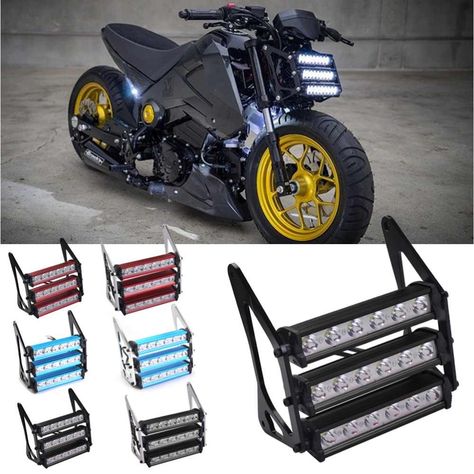 Grom Honda, Honda Supermoto, Honda Grom 125, Honda Grom, Custom Headlights, Scrambler Motorcycle, Cafe Racer Bikes, Motorcycle Lights, Adventure Motorcycling