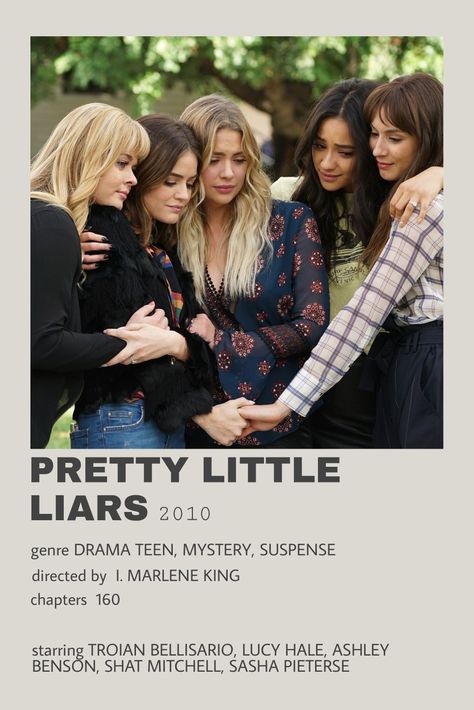 Movie And Series Posters, Tv Show Prints, Pretty Little Liars Poster, Shows Poster, Tv Show Posters, Tv Series Poster, Show Posters, Indie Movie Posters, Series Posters