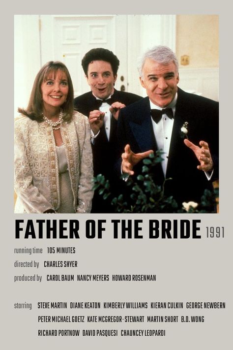 Father of the Bride Movie Poster The Father Of The Bride Movie, Father Of The Bride Movie Poster, Father Of The Bride Part 2, Father Of The Bride Aesthetic, Film Checklist, Father Of The Bride Movie, Cozy Movies, 90s 00s Movies, The Bride Movie