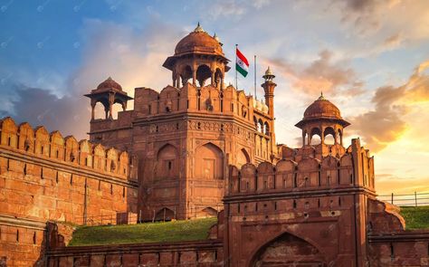 Usage Type: Suitable for Commercial use. India Monuments, Red Fort Delhi, Indian Monuments, Shah Jahan, Red Fort, Bay Of Bengal, Historical Monuments, The Tourist, Indian History