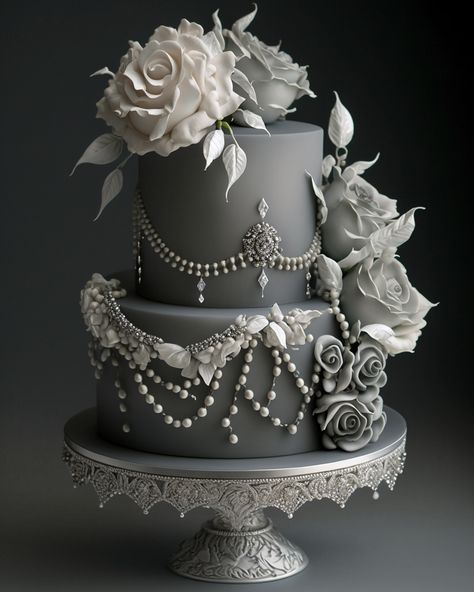 #gothicweddingcake #weddingcakeideas #crystalcake #stoneweddingcake #elegantcake #whitecake #flowercake #gothicstyle #uniqueweddingcake #weddinginspo #bridalcake #cakeart #cakedecorating #weddingplanning #weddingdetails Wedding Cake Gothic, Wedding Cake Luxury, Edible Crystals, Wedding Cake Dark, Victorian Wedding Cakes, Skull Wedding Cakes, Cake Luxury, Wedding Cake Elegant, Gothic Wedding Cake