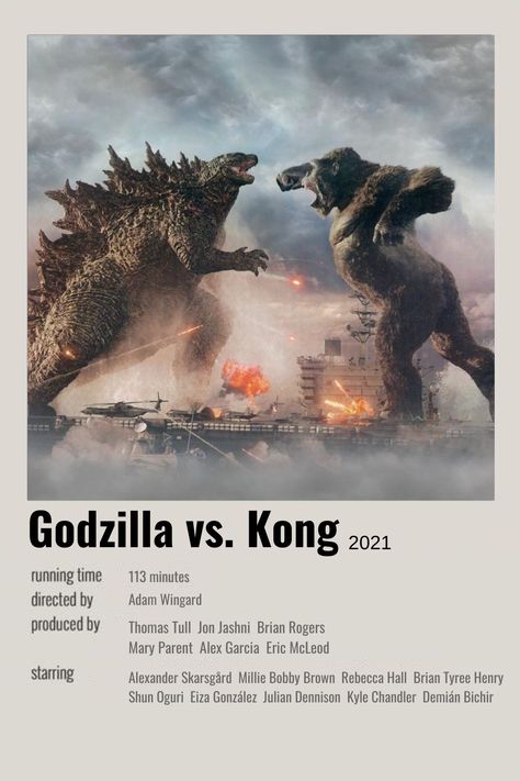 Godzilla Vs Kong Poster, Godzilla And Kong, Movie Character Posters, Horror Movies List, King Kong Vs Godzilla, Kong Movie, Movie Collage, Godzilla Vs Kong, Movies To Watch Teenagers