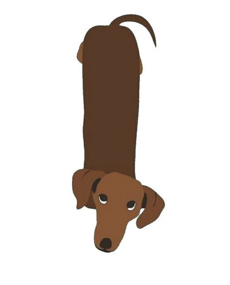 Dashound Illustration, Weenie Dog Wallpaper, Weenie Dog Drawing, Dachshund Wallpaper Iphone, Dachshund Art Illustration, Daschund Wallpaper, Weiner Dog Art, Sausage Dog Illustration, Daschund Art