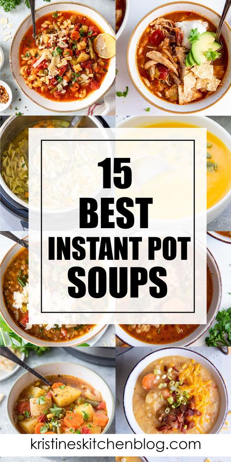 Instant Pot Soups, Pressure Cooker Soup Recipes, Best Pressure Cooker, Vegetarian Soup Recipes, Instant Pot Soup Recipes, Veggie Delight, Best Instant Pot Recipe, Instant Pot Soup, Photo Food