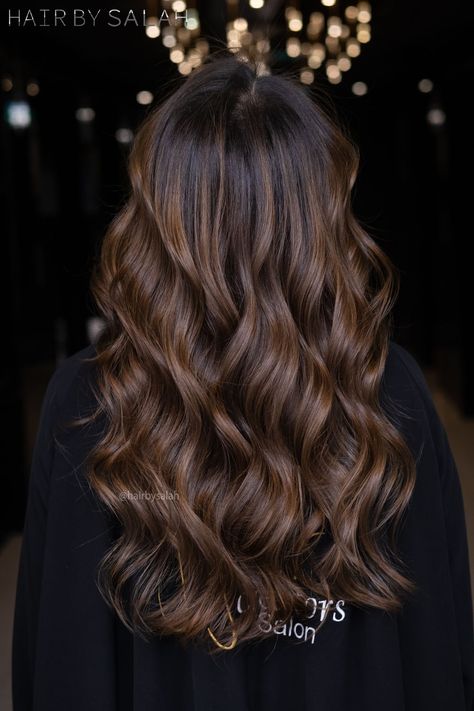 Dark Chestnut Brown Balayage | Dubai based Hair Colorist | To book your appointment call or Whatsapp us at +971556165769 #dubaihaircolorist #dubaihair #dubaihaircolor #dubaihairstyles #chestnutbrown #chestnuthair#chestnuthaircolor #brownhair#brownhaircolor #balayage Dark Brown Hair Balayage, Hair Color Brown Chestnut, Chestnut Brown Hair, Chestnut Hair, Black Hair Balayage, Chestnut Hair Color, Brown Hair Looks, Brown Hair Inspo, Brunette Hair With Highlights