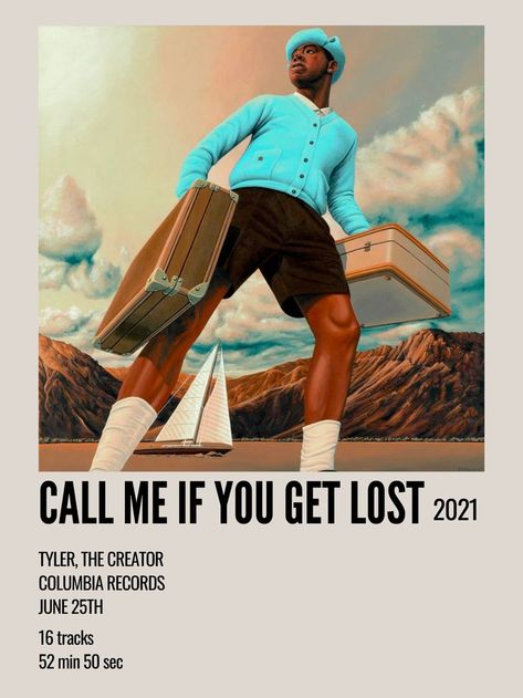 Tyler The Creator Album Cover Poster, Call Me If You Get Lost Album Poster, Call Me If You Get Lost Estate Sale, Call Me If You Get Lost Album Cover, The Estate Sale Tyler The Creator, Call Me If You Get Lost Poster, Tyler The Creator Album Poster, Music Polaroid, Album Receipts