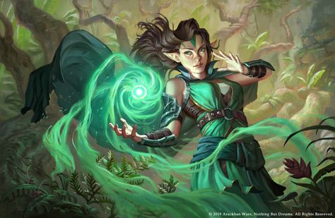 ArtStation - Forest Blast , Ramza Ardyputra Earth Bender, Character Dnd, Wood Elves, Robert Palmer, Internet Art, Forest Elf, Elves And Fairies, Magic Design, Fantasy Forest