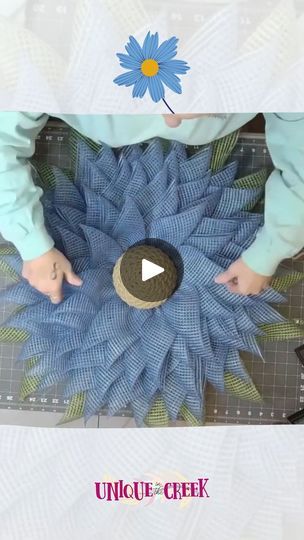 13K views · 179 reactions | FREE full length video, visit us on YouTube! | Unique in the Creek Ltd. | Unique in the Creek Ltd. · Original audio Unique In The Creek, Wreath Tutorial, Deco Mesh, Craft Projects, Full Length, Craft Ideas, Wreath, Audio, Mesh