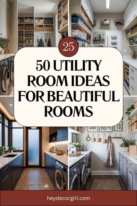 Transform your utility room into a stylish, organized haven! Discover creative utility room ideas that blend function and beauty, from clever storage solutions to chic decor accents. Whether you’re maximizing a small space or refreshing a laundry area, find inspiration to make your utility room both efficient and stunning. 🌿✨ #UtilityRoom #StorageSolutions #LaundryRoomDecor #HomeOrganization Utility Room Hacks, Utility Bathroom Ideas, Utility Room With Toilet, Tiny Utility Room Ideas, Utility Room Makeover, Utility Room Storage Ideas, Utility Room Ideas, Utility Room Organization, Utility Room Storage