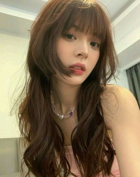 Hime Cut, Korean Hair Color, Hairstyles For Layered Hair, Haircuts For Medium Hair, Haircuts Straight Hair, Dye My Hair, Hair Inspiration Color, Cut My Hair, Hair Inspo Color