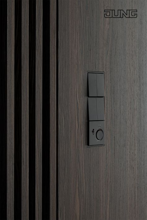 Switch Boards Design, Modern Light Switches, Designer Light Switches, Narrow House Designs, Home Switch, Light Switches And Sockets, Floor Boxes, Smart Home Design, Home Entrance Decor