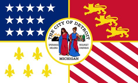 Flag of Detroit, Michigan. Michigan Svg, Investing In Property, Sports Uniform, Investment Company, Invest In Real Estate, City Flags, Detroit City, Detroit Area, Real Estate Investment