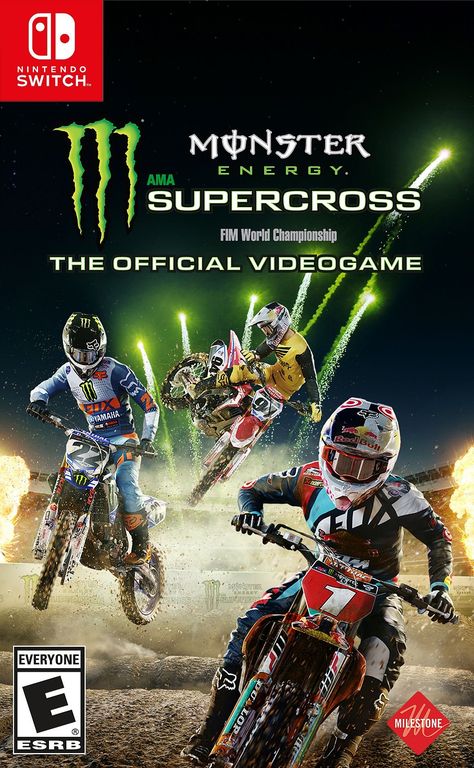 Monster Energy Supercross, Ama Supercross, Angel Stadium, Xbox 1, Xbox One Games, Nintendo Switch Games, Ps4 Games, Monster Energy, World Championship