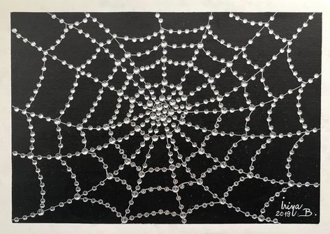 Spiderweb on canvas pad 30/42 cm #artist #irinabbota #canvas #mypainting #creative #painting #canvaspainting #walldecor #acrylic #canvasart #wallart #artwork #instaart #artlovers #inspiration #paintingoftheday #loveart #artoninstagram #spiderweb #spider #canvaspad #pebeo On Canvas, Small Canvas Art, Creative Painting, Small Canvas, Acrylic Painting Canvas, Spider Web, Fantasy World, Backyard Garden, Pencil Drawings